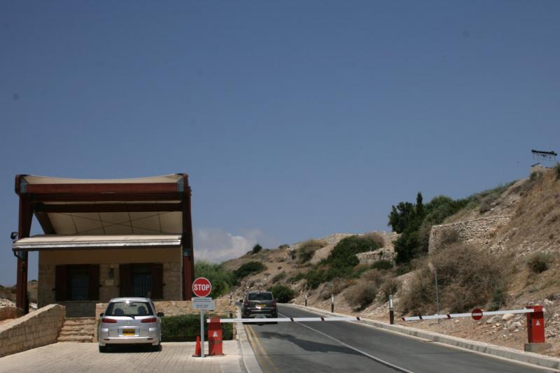 Bild Kourion Eingang
